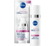 Nivea Daily UV serumas SPF 50+ Cellular Expert Filler Fluid, 50 ml