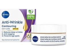 Nivea Dieninis veido kontūrų gerinimo kremas 65+ SPF 30 (raukšles mažinantis veido kontūravimo kremas dienoje) 50 ml
