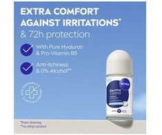 Nivea Derma Control Defend rutulinis antiperspirantas (antiperspirantas) 50 ml