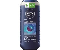 Nivea Dušo želė Men Total Relax Dušo želė 250 ml