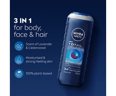 Nivea Dušo želė Men Total Relax Dušo želė 250 ml