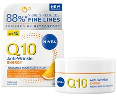Nivea Energizuojantis dieninis kremas Q10 Energinis dieninis kremas 50 ml
