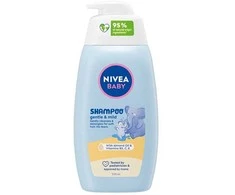 Nivea Baby Gentle &amp; Mild Shampoos šampūnai