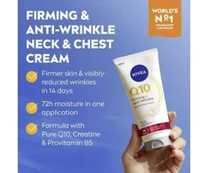 NIVEA Q10 stangrinamasis kūno kremas nuo raukšlių, 200 ml