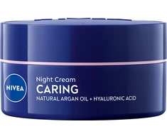 „Nivea Essentials S“ regeneruojamasis naktinis kremas sausai ir jautriai odai, 50 ml