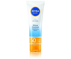 Nivea Sun UV veido blizgesio kontrolės priemonė nuo saulės