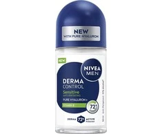Nivea Vyrams skirtas rutulinis antiperspirantas „Derma Control Sensitive“, 50 ml