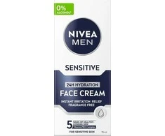 Nivea Men Sensitive 24H Hydration Face Kreminis Day Kreminis