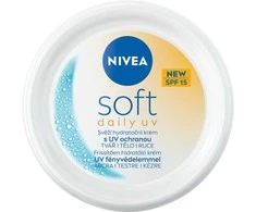 Nivea Drėkinamasis kremas su apsauga nuo UV spindulių SPF 15 Soft (kasdienis UV kremas) 100 ml