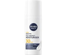 Nivea Drėkinamasis dieninis kremas vyrams SPF 30 Men Sensitive (kasdienis apsauginis drėkiklis) 50 ml
