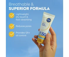 Nivea Protective face cream Shine Control SPF 50+ 40 ml