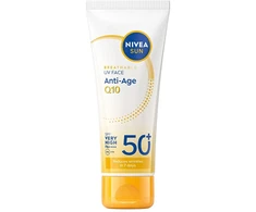 Nivea Protective face cream SPF 50+ Anti-Age Q10 UV Face Kreminis 40 ml