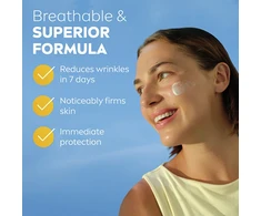 Nivea Protective face cream SPF 50+ Anti-Age Q10 UV Face Kreminis 40 ml