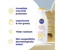 Nivea Protective lotion for sensitive skin SPF 50+ Sun Sensitive Protect 200 ml