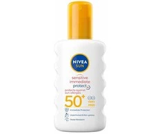 Nivea Purškiamasis losjonas Sensitiv e SPF 50+ (purškiklis nuo saulės) 200 ml