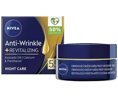 Nivea Refreshing ( Anti-Wrinkle + Revitalizing) Night Kreminis 50+