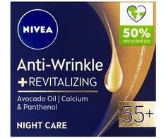 Nivea Refreshing ( Anti-Wrinkle + Revitalizing) Night Kreminis 50+