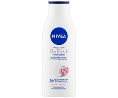 Nivea Rose Touch &amp; Hydration Losjonas kūnui Losjonas kūnui moterims, 400 ml