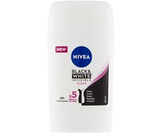 Nivea Kietas antiperspirantas „Invisible For Juodas &amp; Baltas Clear“, 50 ml