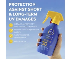 Nivea Sunscreen Purškiklis SPF 30 Protect &amp; Moisture 250 ml