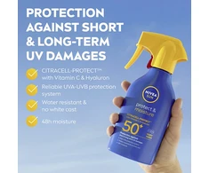 Nivea Sunscreen Purškiklis SPF 50+ Protect &amp; Moisture 250 ml