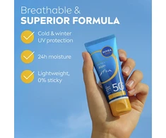 Nivea Sunscreen SPF 50+ Alpin UV Face Kreminis 40 ml