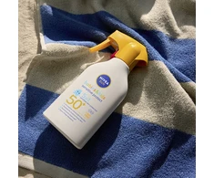 Nivea Sunscreen spray SPF 50+ Kids Sensitive Protect Purškiklis 250 ml
