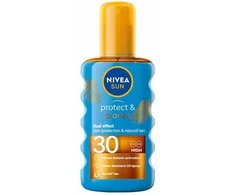 Nivea Sun Protect &amp; Bronze Oil Purškiklis Sun Losjonas kūnui unisex, 200 ml
