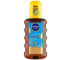 Nivea Įdegio aliejus purškiamas įdegio palaikomasis SPF 20 Sun (Protect - Bronze Oil) 200 ml