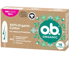 o.b. Organic Mini Tampons