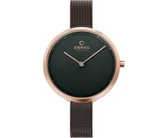 Laikrodis Obaku Dok Walnut V227LXVNMN