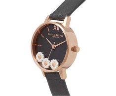 Laikrodis OLIVIA BURTON OB16CH05. Kwarcowy, Kolor juoda. Kobieta.