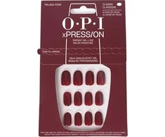 Opi Xpress-On Uñas Artificiales Tonos Icónicos Malaga Wine 30 U