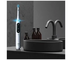 Elektrinis dantų šepetėlis Braun Oral-B iO Series 10, Baltos spalvos