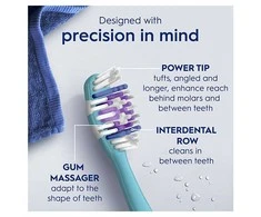 Oral-B Pro-3D Baltas Whitening Clean Medium Toothbrush 2 pcs