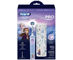 Elektrinis dantų šepetėlis Oral-B Kids 3+ Frozen + Dėklas