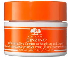 Origins Ginzing Brightening Paakių kremas skaistinamasis kremas paburkusiems ir tamsiems paakiams, atspalvis: Warm, 15 ml