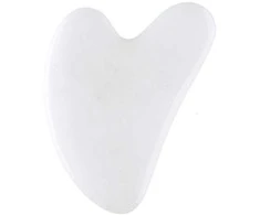 Palsar 7 Massage plate Guasha baltas jadeite