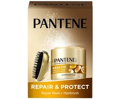 Pantene Repair &amp; Protect Set with - Dárková sada s kartáčem na vlasy