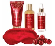 Parisax Gift set night relaxation ritual Frozen strawberries &amp; Vanilla 6 pcs