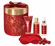 Parisax Gift set night relaxation ritual Frozen strawberries &amp; Vanilla 6 pcs