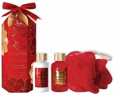 Parisax Winter Blossom Magnolia Body Care Gift Set (Cracker Trio Bath)