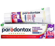 „Parodontax“ dantenų stiprinimo ir apsaugos priemonė balinimui