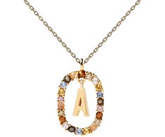 Pdpaola Beautiful auksinis plated pakabukas letter "A" LETTERS CO01-260-U (chain, pendant)