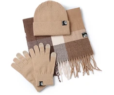 Pepe Moll Women's set - hat, scarf and gloves Rea 262631 Sand