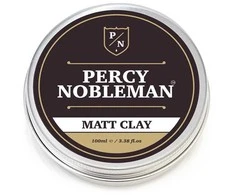 Percy Nobleman Matt Clay Plaukų modeliavimo molis, 100 ml