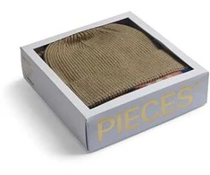 PIECES Moteriškas komplektas - kepurė ir šalikas PCNAJANNA 17153149 Paketėlis Rožinė