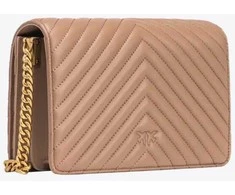 Pinko Moteriška odinė rankinė per petį 100063 A0GK D01Q