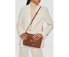 Pinko Dámská kožená crossbody kabelka 100063 A0GK L48Q