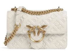 Pinko Dámská kožená crossbody kabelka 100074 A1YB Z14Q